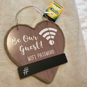 New! Wall decor Wifi Guest Mural